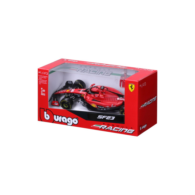 Bburago 1:43 Formel F1 Ferrari Scuderia SF-24 (2024) Nr.16 Charles Leclerc