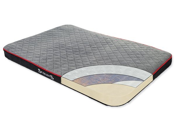 Pelech Scruffs Expedition Box Bed Storm Grey M 60x50cm