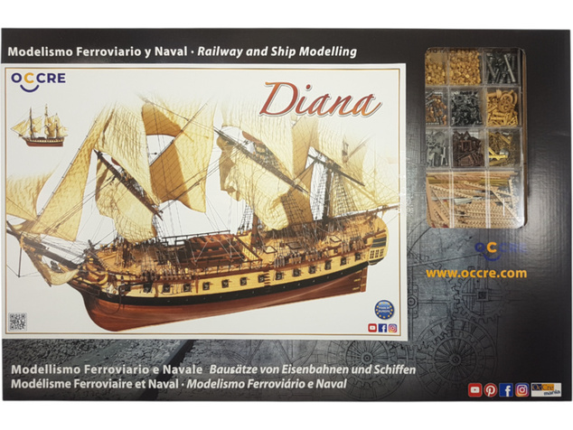 OCCRE Diana 1:85 kit