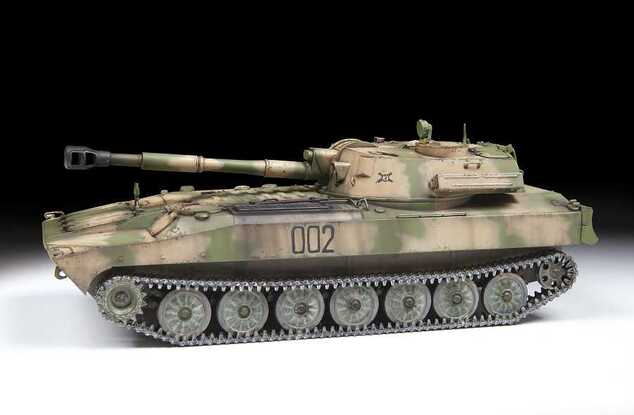 Modellbausatz Militär 3660 - 2S1 Gvozdika S.P. Haubitze (1:35)