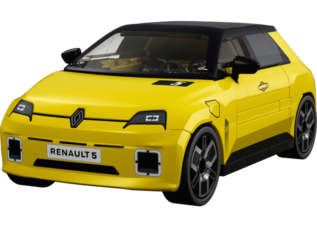 Cobi Renault 5 e-tech 1:35 Žltá