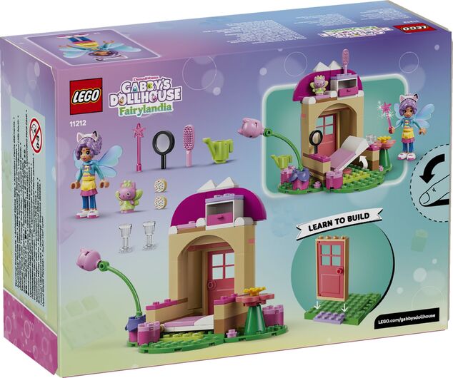 LEGO® Gabby's Dollhouse 11212 Záhradný domček Víly mačičky