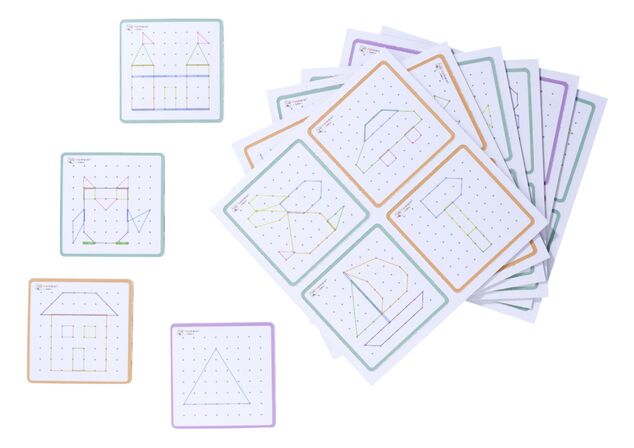 Montessori Geometrická doska