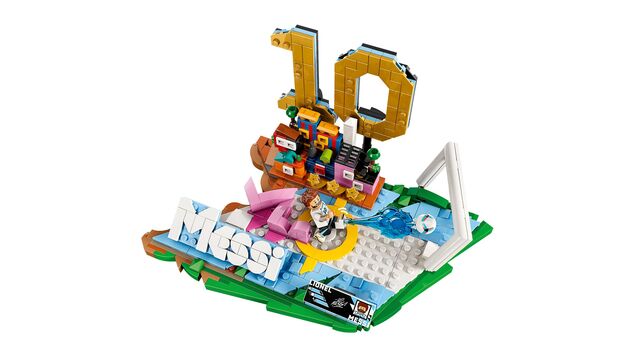 LEGO® Editions 43011 Lionel Messi – Hviezdne momenty futbalu
