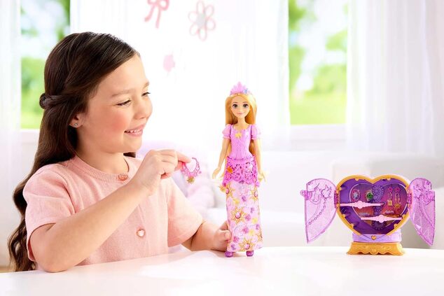 Mattel Disney Princess Jewel Reveal™ Rapunzel con sorpresa