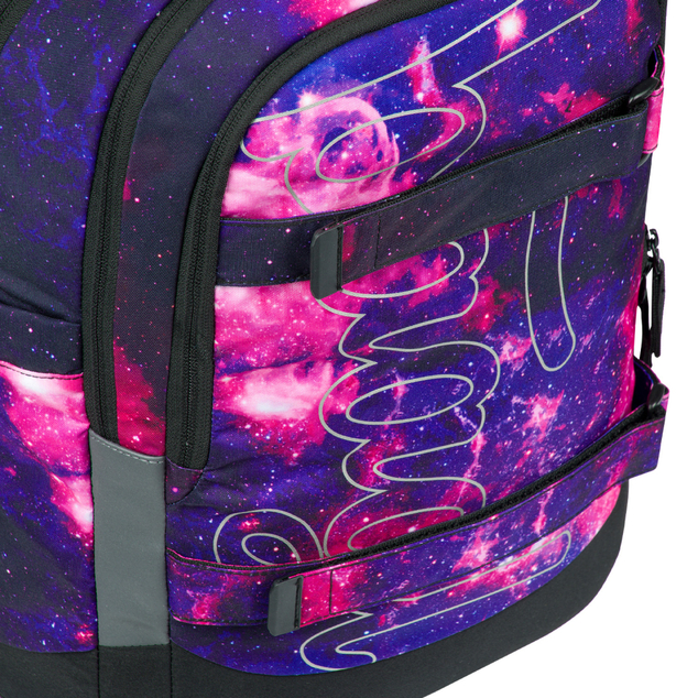 BAAGL Školský batoh Skate Max Galaxy