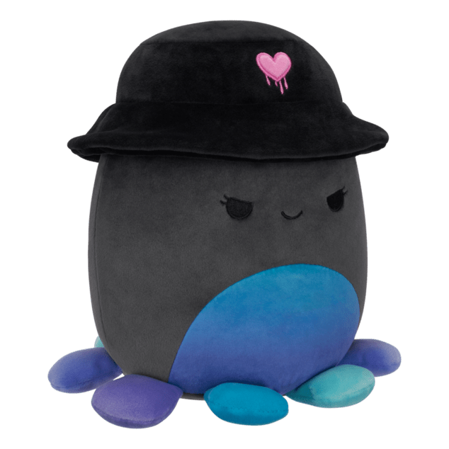 SQUISHMALLOWS Chobotnica s klobúkom - Yoko, 13 cm