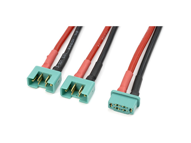 Paralelný Y-kábel MPX 14AWG 12cm