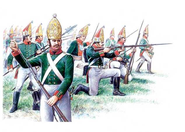 Model Kit figurky 6006 - NAPOL.WARS: RUSSIAN GRENADIERS (1:72)