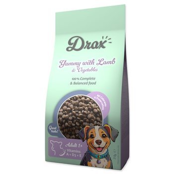 Krmivo Drax Adult s jahňacím mäsom a zeleninou 3kg