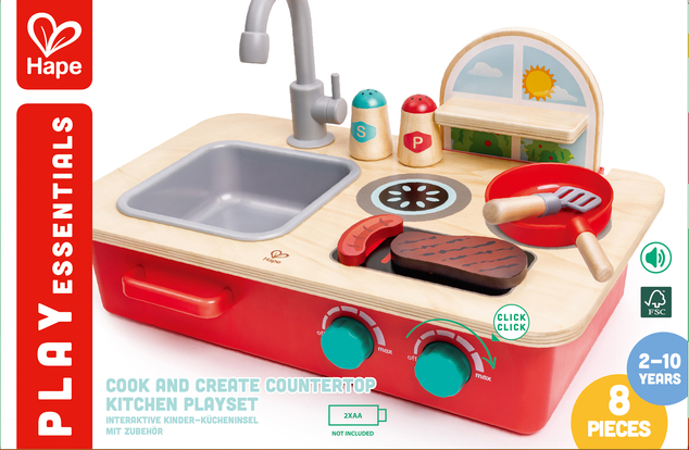 Hape Mini kuchynka pre malých šéfkuchárov