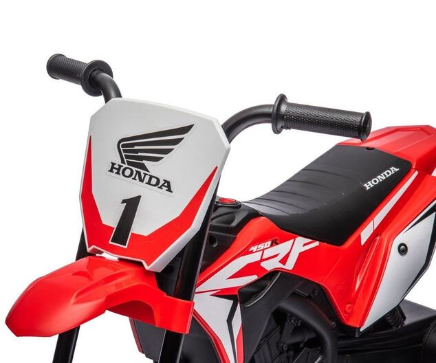 Elektrický motocykel BABY MIX Honda CRF 450R červený