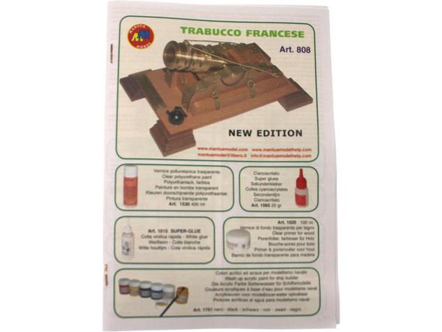 Mantua Model Francúzsky mažiar 1:17 kit