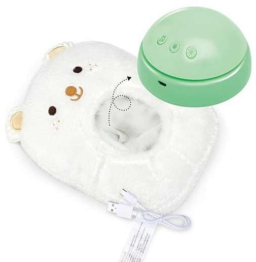 Hape Play sacco a pelo in peluche Orsetto Bobo