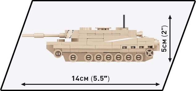 Cobi Abrams M1A2, 1:72, 174 k