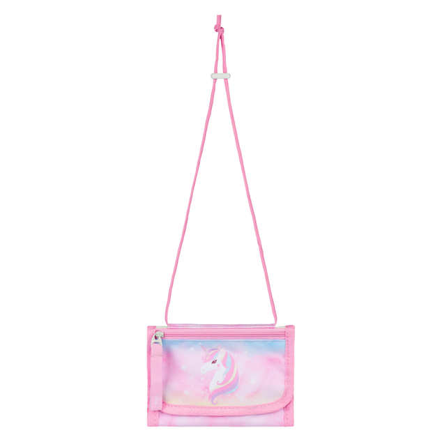 BAAGL SADA 5 Zippy Plus Rainbow Unicorn: aktovka, peračník, vrecko, zástera, peňaženka