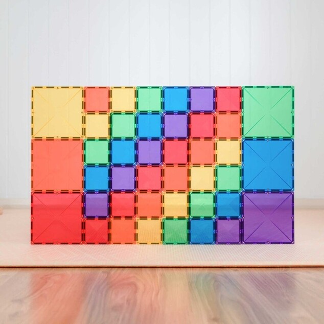 CONNETIX® Rainbow Square Pack magnetická stavebnica 42 ks
