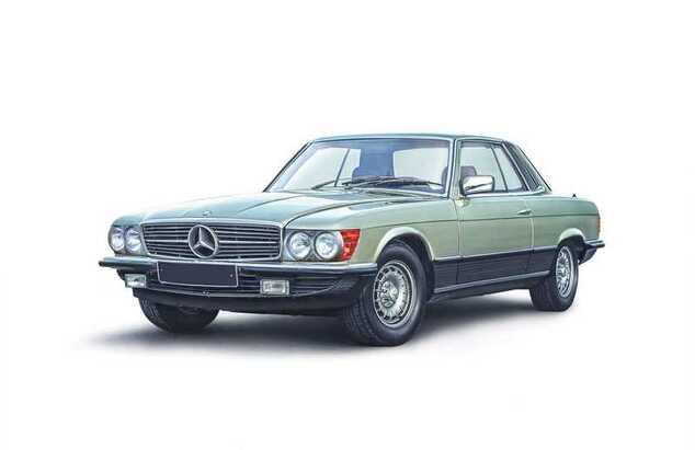 Model Kit auto 3633 - Mercedes 500 SLC (1:24)