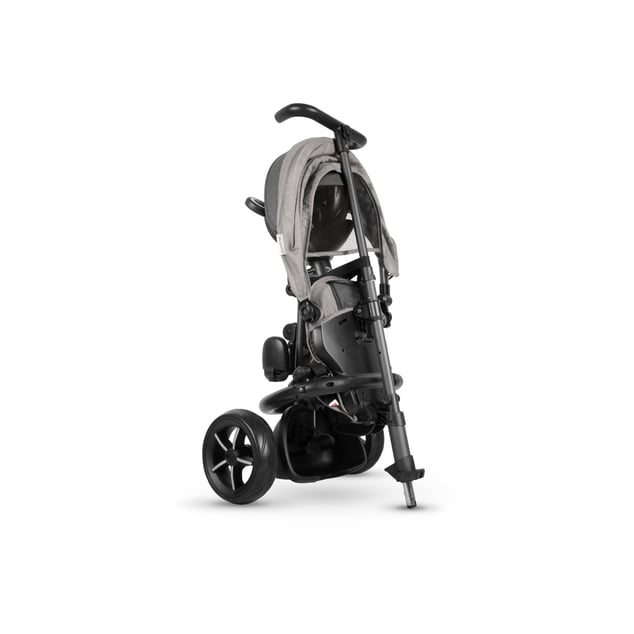 QPLAY Dreirad Rito star Black, faltbar, Alter 10-72 Monate