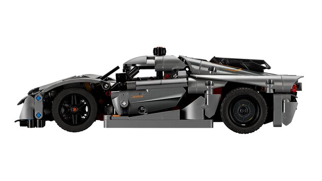 LEGO® Technic 42173 Sivé hyperauto Koenigsegg Jesko Absolut