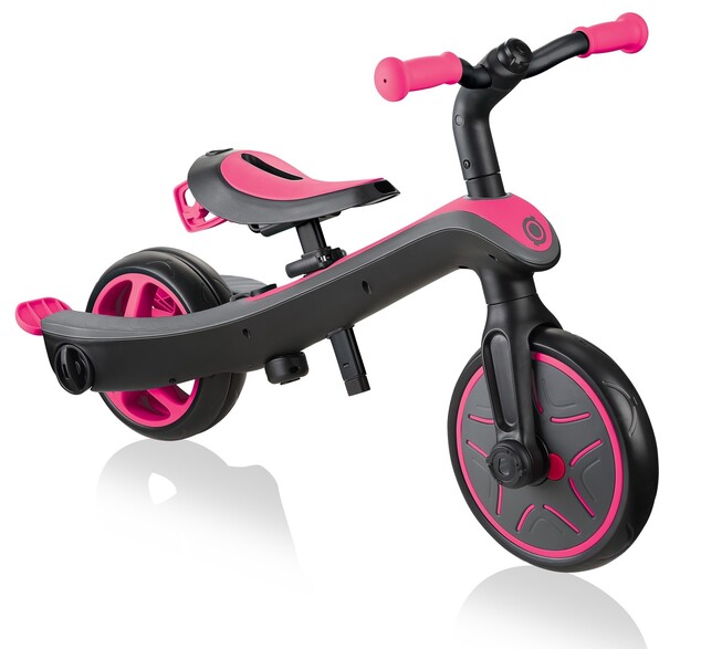 Globber Kinder-Dreirad 4in1 - Fuchsia Pink