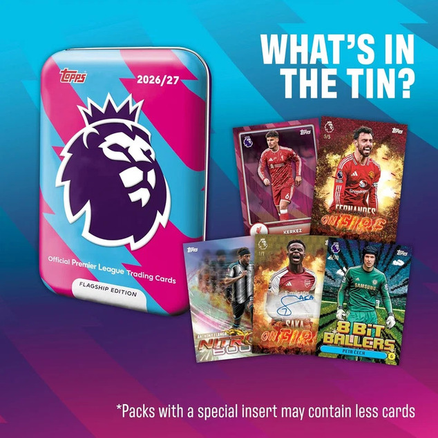 Topps Premier League 2026/27 MEGA TINS