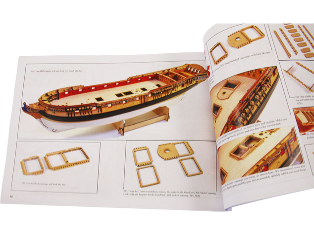 Vanguard Models HMS Sphinx 1775 1:64 kit