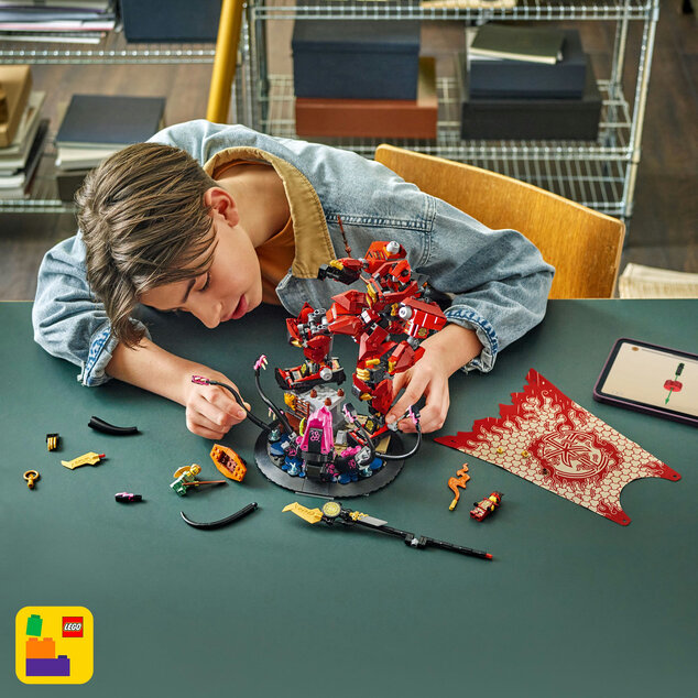 LEGO® NINJAGO® 71846 Robot Ohnivého rytiera