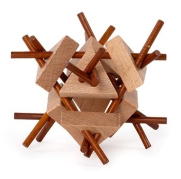 RECENTTOYS Brain Puzzle 1 - tylový lalok