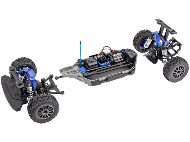 Traxxas Ford Fiesta 1:10 BL-2s 4WD RTR červená