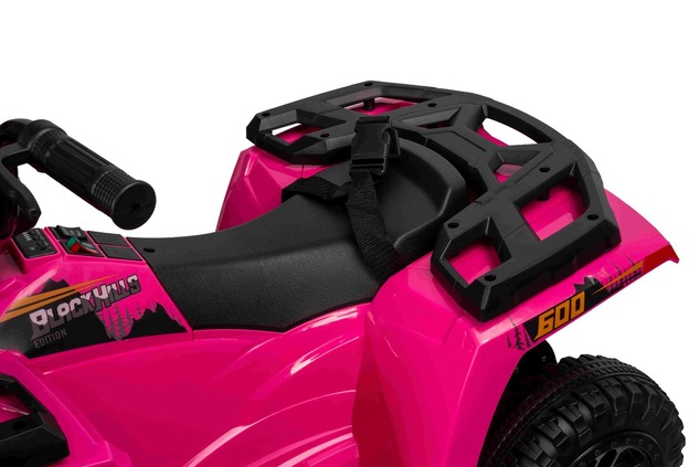 Licencovaná elektrická štvorkolka Arctic Cat 12V so zadným pohonom, ružová, LED svetlá, Lí