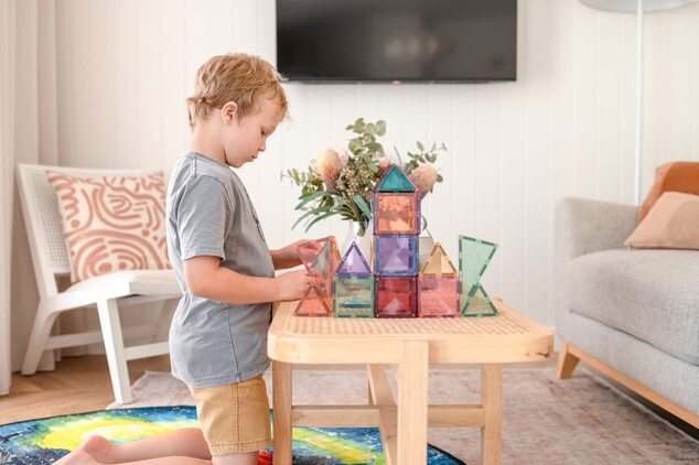 CONNETIX® Pastel Starter Pack magnetická stavebnica 64 ks