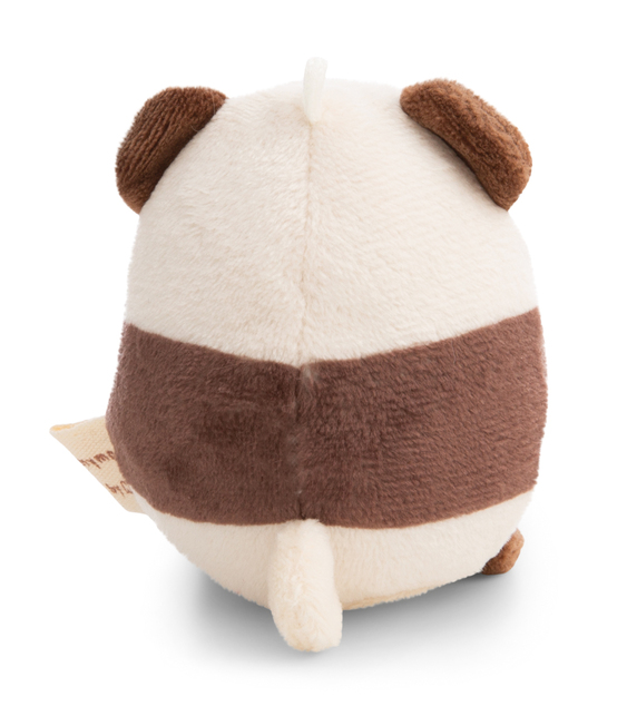 NICI plyš MyMochi Panda Kono 8 cm v kostýme popcorn s čokoládou, set darčekové bal.