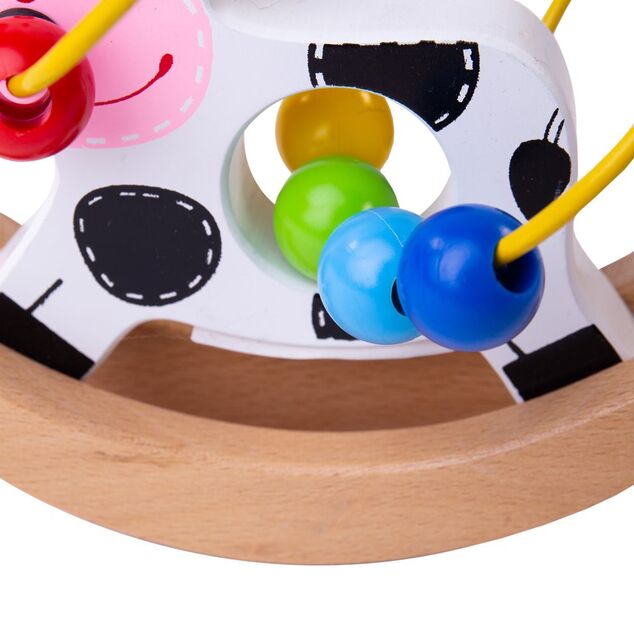 Mucca altalena a labirinto Bigjigs Baby Motor