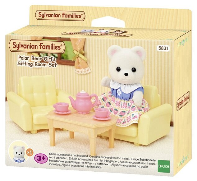 Sylvanian Families Salone di famiglia degli orsi polari