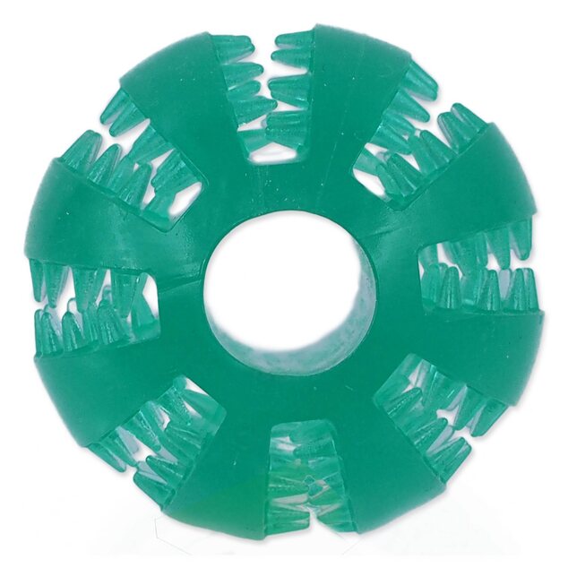 Loptička Dog Fantasy DENTAL MINT zelená 5cm