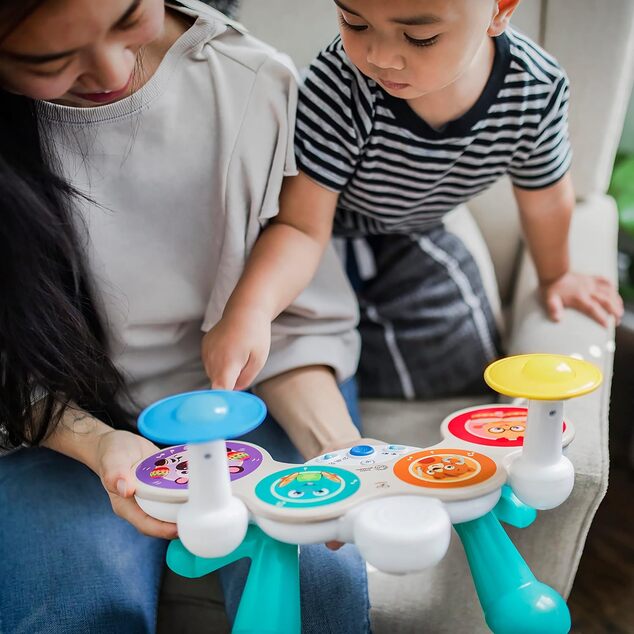 BABY EINSTEIN Hračka hudobná Set bubnov Together in Tune Drums™ Connected Magic Touch™ HAP