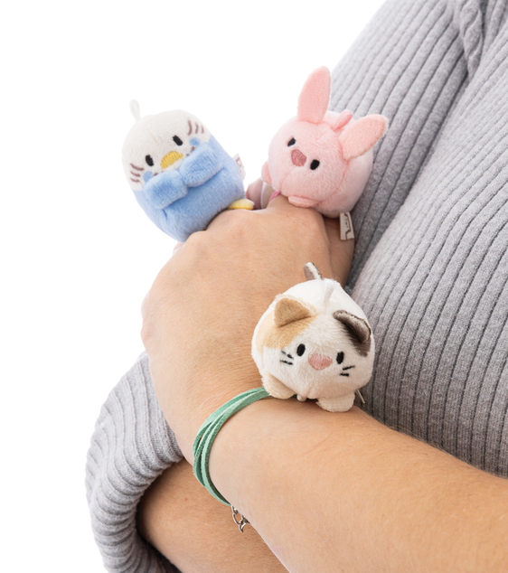 NICI portachiavi MyMochi Gattina Angy 5cm, sdraiata