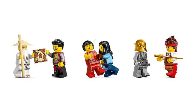 LEGO® NINJAGO 71858 Kováreň Štyri zbrane: 15 rokov NINJAGO