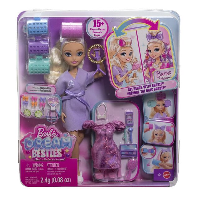 Barbie Dream Besties bábika s doplnkami - Malibu