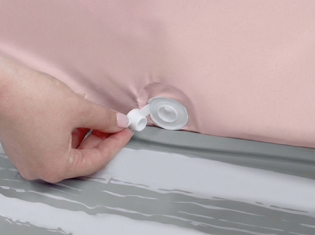 INGENUITY Sklopiva putna kadica Tuckaway ružičasta 12m+