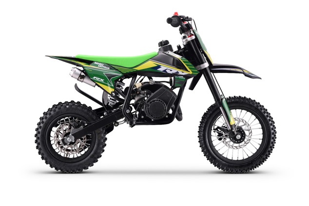 Motocross a benzina per bambini Beneo Motors Cross TRX verde - 60cm3
