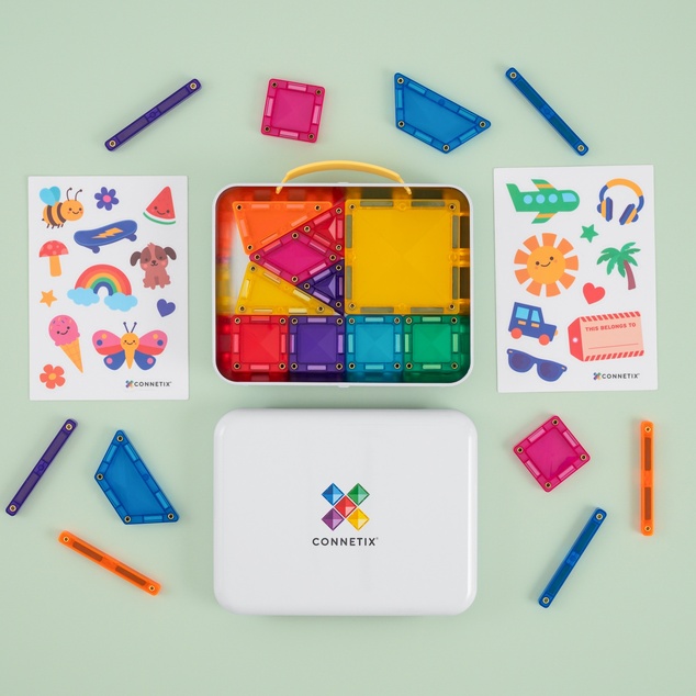 CONNETIX® Travel Mini Pack magnetisches Baukasten-Set 32 Stk.