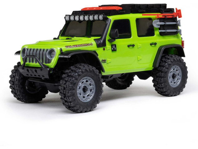 Axial SCX30 Jeep Wrangler JLU 4WD 1:30 RTR zöld