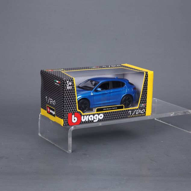 Bburago 1:24 Plus Alfa Romeo Stelvio Blau