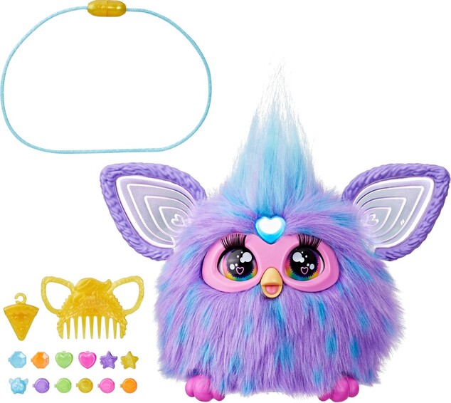Furby fialový CZ verzia