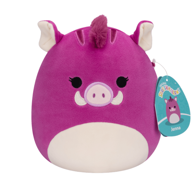 Squishmallows Fialový diviak - Jenna