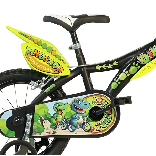 Dino Bikes - Detský bicykel 14" Dino 614-DSA Dinosaurus