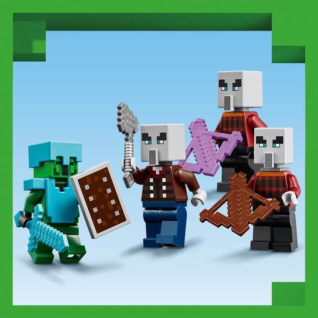 LEGO® Minecraft® 21267 Hinterhalt des Plünderers