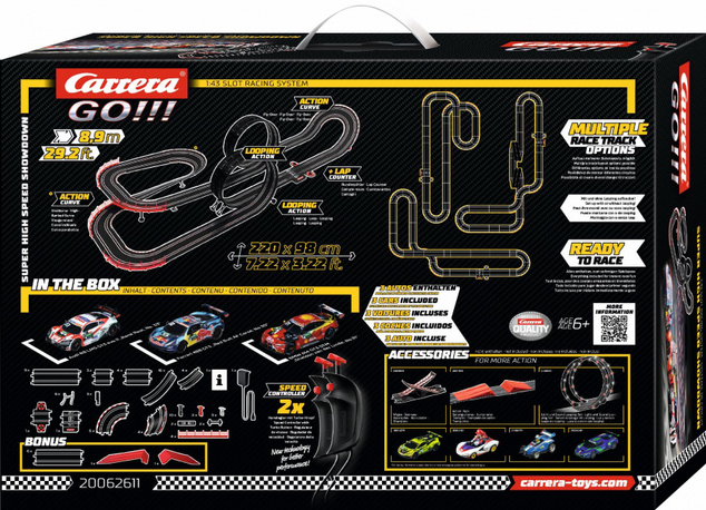 Carrera GO 62611 DTM Super Racer Rennbahn